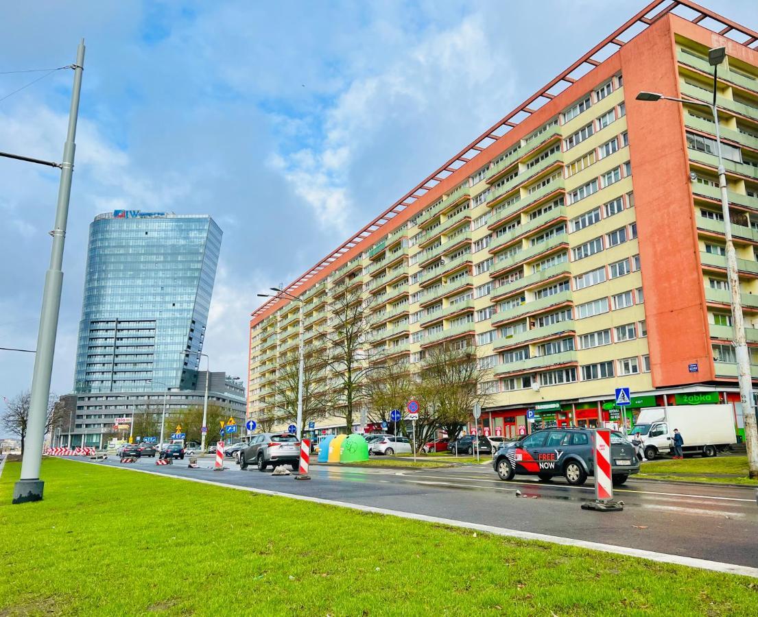 Apartament Centrum Wyzwolenia Stettino Esterno foto